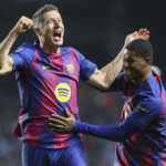 "Furia blaugrana en Galicia: Lewandowski desborda el Celta de Vigo con un showgolesazo"