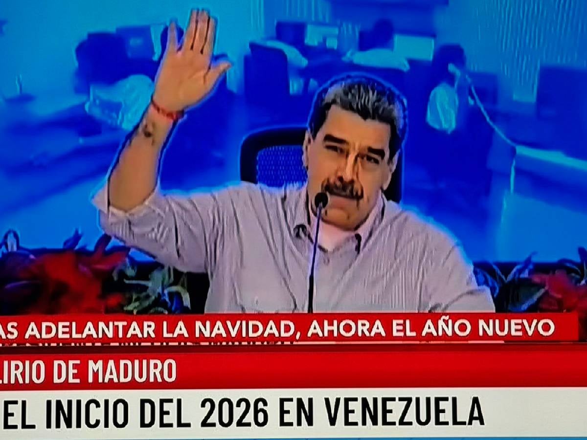 Maduro adelanta Año Nuevo en Venezuela: “Empezó tempranero”