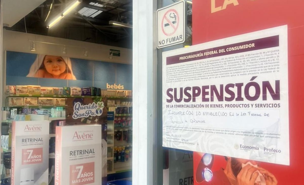 Profeco coloca sellos de suspensión en establecimientos durante operativo vacacional